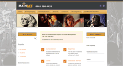 Desktop Screenshot of mainact.co.uk